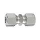 Riegler Straight fitting, Pipe exterior Ø 4 mm, Stainless steel 1.4571 112392