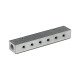 Riegler Distribution block, one-sided outlets, input 2x1/8, output 2xM5 112524