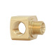 Riegler T screw on distributor, M5, AF 10, Brass 112582