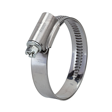 Riegler Worm thread hose clamp, chrome steel (W 2), 12-20 mm, 12 mm 114214