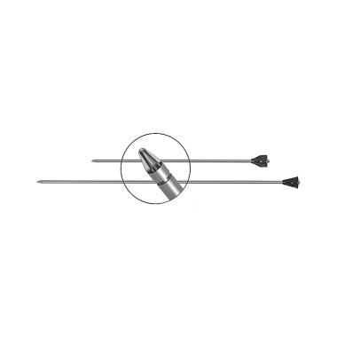 Riegler Extension tube, with Star-Tip nozzle, 300 mm straight 114407