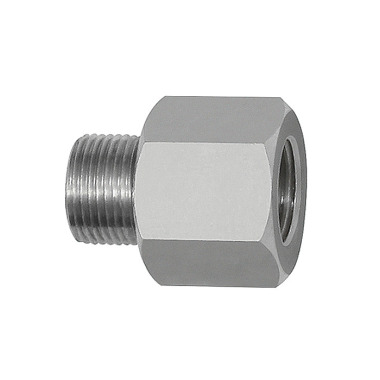 Riegler Thread adapter, Aluminium, ET 1/2 - 27 UNS, IT M12x1.25, AF 17 114446