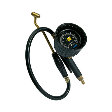 Riegler Hand tyre inflator, TS, non-conformity assessed, 0-25 bar 114521