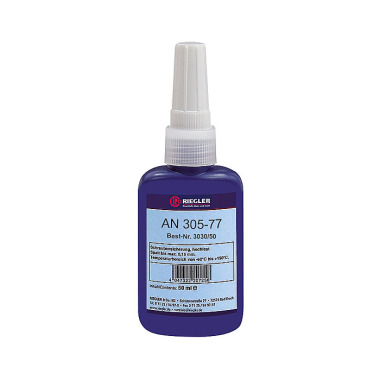 Riegler Lock AN 305-77, Anaerobic glue, Medium tight, 50 ml 114559