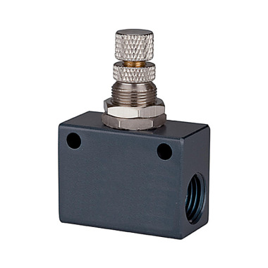 Riegler Throttle check valve »ASC«, in block form, aluminium, G 1/8 115506