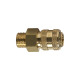 Riegler Quick release coupling NW 5 »connect line«, MS blank, G 3/8 AG 115624