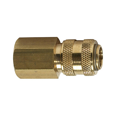 Riegler Quick release coupling NW 5 »connect line«, MS blank, G 1/8 IG 115626