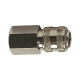 Riegler Quick release coupling NW 5 »connect line«, nickel-plated brass, G 1/8 IG 115627