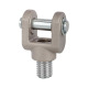 Riegler Fork head »Y« for short stroke cylinder, Piston Ø 50-63 115907