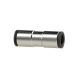 Riegler Straight connector »value line«, for hose outer Ø 4, nickel-plated brass. 115932