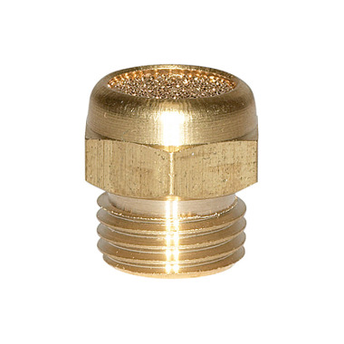 Riegler Sintered bronze silencer »value line« flat, Hexagonal, G 1/4 116292