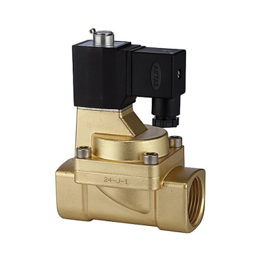 Riegler 2/2-way solenoid valve NO, pilot operated, 24 V DC, G 1 116573