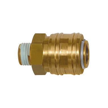 Riegler Quick-connect coupling I.D. 7.2, G 1/4 ET, Thread coating 117798