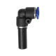 Riegler Push-in L-connector, Plug nipple 4 mm »Blue Series« hose Ø 4 125725