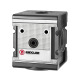 Riegler Distributor »multifix«, wide version, BG 4, G 3/4, 4 outlets 133131