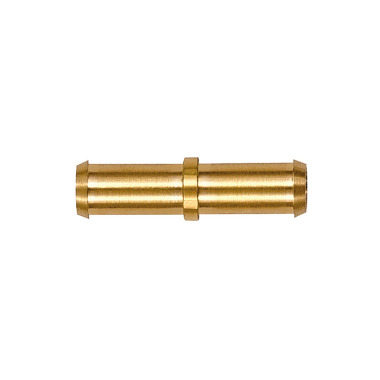 Riegler Straight hose connection supports, for hose I.D. 2 mm, brass 133400