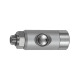 Riegler Push button safety coupling NW 5.5, rotatable, aluminum, G 1/4 AG 134054