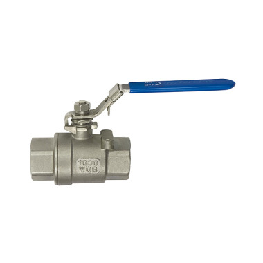 Riegler Stainless steel ball valve, 2-part, overall length according to DIN 3202-M3, G 1/4 135351