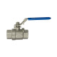 Riegler Stainless steel ball valve, 2-part, overall length according to DIN 3202-M3, G 3/8 135352