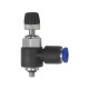 Riegler Throttle check valve »Blue Series« mini Supply air throttle M3 o. 135548