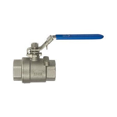 Riegler Stainless steel ball valve, 2-piece, IT/IT thread, G 1/4, DN 8 135892