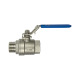 Riegler Stainless steel ball valve, 2-part, internal/external thread, G 1/4, DN 8 135902