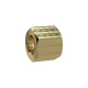 Riegler Hexagonal coupling nut, G 3/4, for sleeve size I.D. 19, Brass 136309