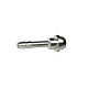 Riegler Hose nozzle with ball nipple, for hose LW 4, nickel-plated brass. 136654