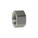 Riegler Closing cap, hexagonal design G 1 1/4, AF 47, nickel-plated brass 136688