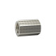 Riegler Sleeve with external hexagon, G 3/4, SW 32, nickel-plated brass. 138465