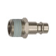 Riegler Nipple for I.D. 7.2 - I.D. 7.8, Steel, R 1/4 ET, thread coating 141546