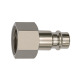 Riegler Nipple for couplings I.D. 7.2 - I.D. 7.8, Steel, G 1/8 IT 141549