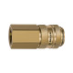 Riegler Quick release coupling NW 19, brass plain, G 3/4 IG 141564