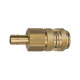 Riegler Quick release coupling NW 19, brass bare, nozzle LW 16 141567