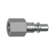 Riegler Nipple for couplings NW 5.5, ARO 210, steel, G 1/4 IG 141616