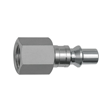 Riegler Nipple for couplings NW 5.5, ARO 210, steel, NPT 1/4 IG 141617