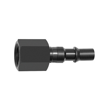 Riegler Nipple for couplings NW 6, ISO 6150 C, steel, NPT 1/4 IG 141646