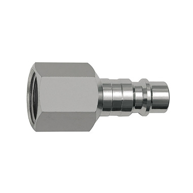 Riegler Nipple for couplings NW 7.2, steel, NPT 3/8 IG 141675