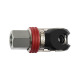 Riegler Swivel safety coupling NW 8, ISO 6150 C, steel, G 3/8 IG 141680