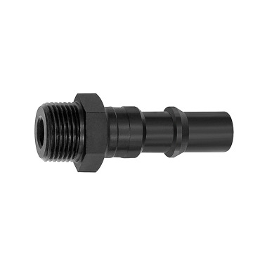 Riegler Nipple for couplings NW 8, ISO 6150 C, steel, G 1/4 AG 141696