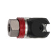 Riegler Swivel safety coupling NW 11, ISO 6150 C, steel, G 3/8 IG 141708