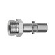 Riegler Nipple for couplings I.D. 11, Heavy-duty series, Steel, G 3/8 ET 141801