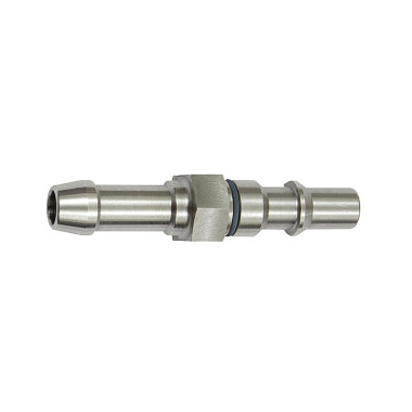 Riegler Captive plug-in connector I.D. 6, ISO 6150 C, Sleeve I.D.10, gray 141884