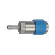 Riegler Unv. rotating safety coupling NW 6, ISO 6150 C, nozzle LW 6, blue 141890