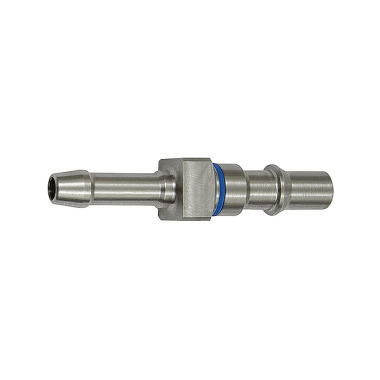 Riegler Captive plug-in connector I.D. 6, ISO 6150 C, Sleeve I.D.10, blue 141897