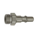 Riegler Nipple for couplings NW 8, ISO 6150 C, stainless steel, G 1/8 AG 141969