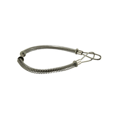 Riegler Hose safety cable, for hose outer Ø 13 - 35 mm, galvanized steel. 143282