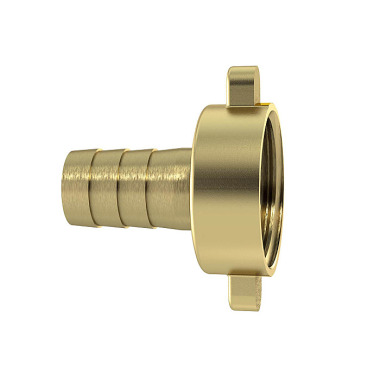 Riegler 2/3 Tube fitting G3/4x19 swivel nut taper seat lightweight Brass 146182