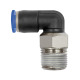 Riegler L-plug fitting »Blue Series« mini, rotatable, R 1/8 148825