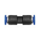 Riegler Straight plug connection »Blue Series« mini, for hose outer Ø 6 148865